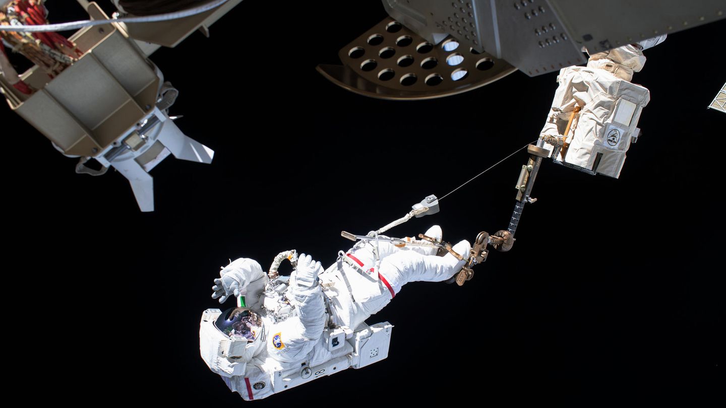 ESA-Astronaut Luca Parmitano