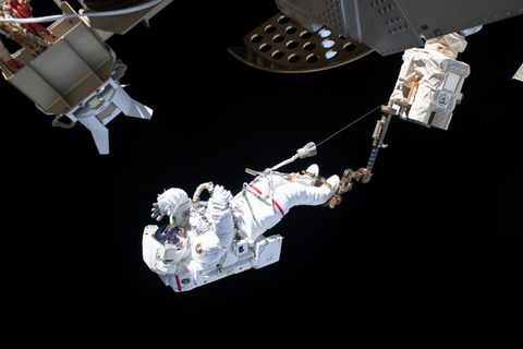 ESA-Astronaut Luca Parmitano