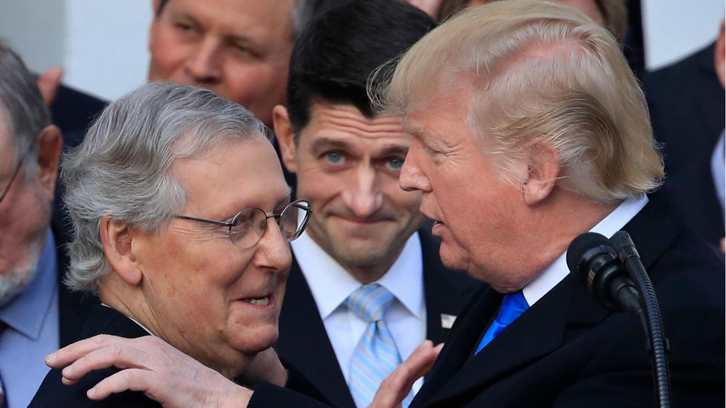 Morgenlage: Trump Mcconnell