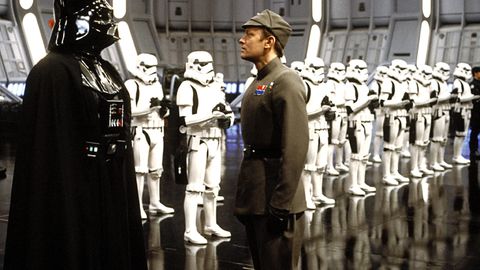 Darth Vader in Episode VI "Rückkehr der Jedi-Ritter" aus dem Jahr 1983.