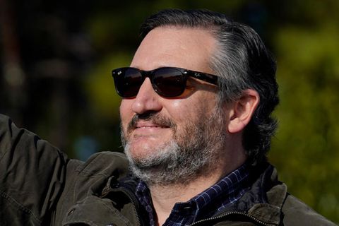 Ted Cruz, republikanischer Senator für Texas, hier bei einer Wahlkampfveranstaltung Anfang Januar in Georgia