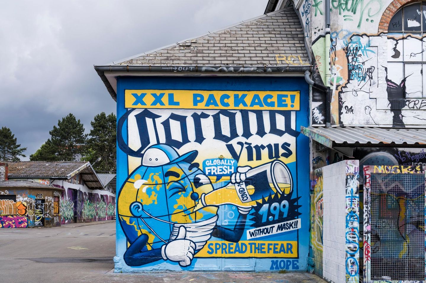 Bildband "Street Art in Zeiten von Corona" So sehen