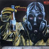 Auch der britische Street-Artist Gnasher spielt auf die mexikanische Biermarke an. Sein Kunstkwerk befindet sich in der englischen Stadt Royston in Hertfordshire. Die Botschaft ist eindeutig: Cheers - Prost.