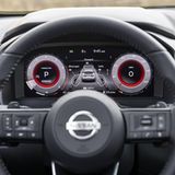 Das Kombiinstrument im neuen Nissan Qashqai ist komplett digital