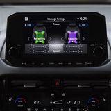 Das zentrale Display ist beim Nissan Qashqai hoch auf das Armaturenbrett gerutscht