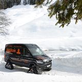 MAN TGE 4x4 mit Raupenantrieb