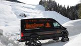 MAN TGE 4x4 mit Raupenantrieb