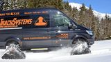 MAN TGE 4x4 mit Raupenantrieb
