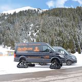 MAN TGE 4x4 mit Raupenantrieb