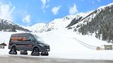 MAN TGE 4x4 mit Raupenantrieb