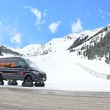 MAN TGE 4x4 mit Raupenantrieb