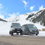 MAN TGE 4x4 mit Raupenantrieb