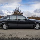 Mercedes SEL 600 war 5,21 Meter lang - zehn Zentimeter mehr als die Standardversion