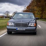 Der Mercedes W140 hatte eine beeindruckende Präsenz