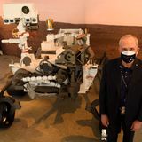 Der Mars-Rover "Perseverance" und Steve Jurczyk, der kommissarische Nasa-Chef