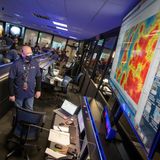 Nasa-Mitarbeiter warten auf die ersten Daten vom Mars-Rover