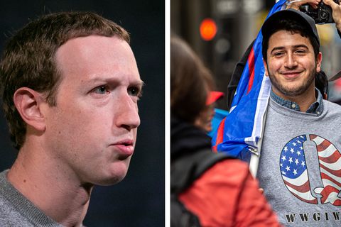 Facebook-Chef Mark Zuckerberg ließ Verschwörungs-Theoretikern viel Raum