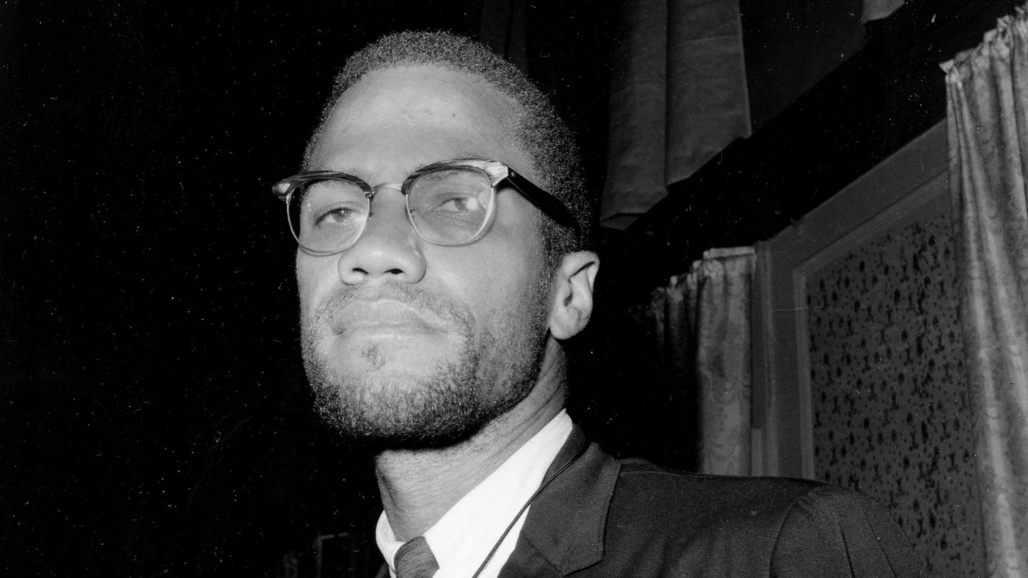 US-Bürgerrechtler Malcolm X im Portrait