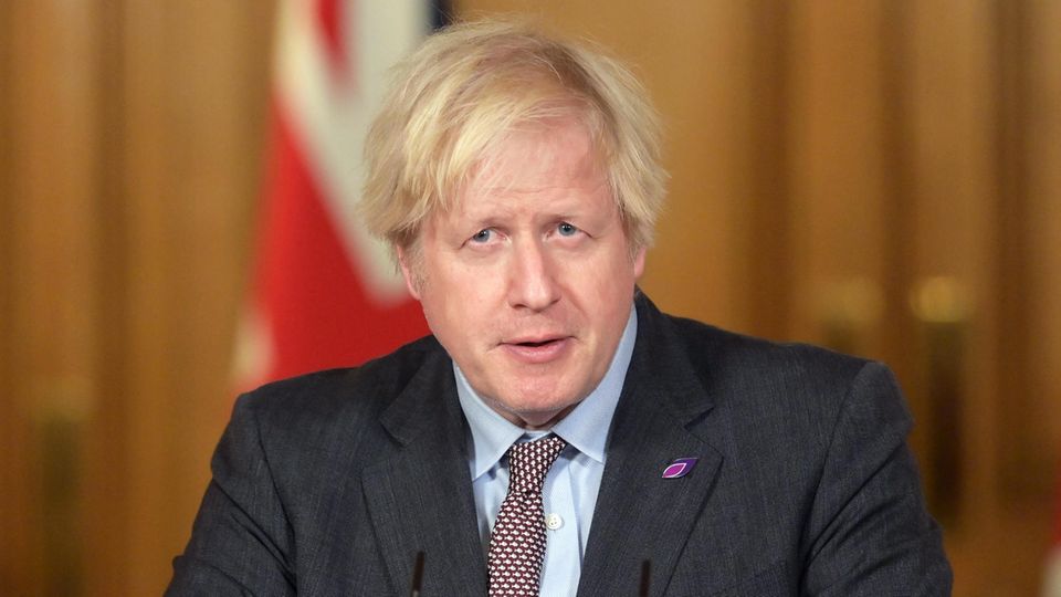 Boris Johnson, Premierminister vonGroßbritannien