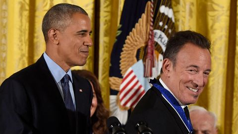 Barack Obama und Bruce Springsteen