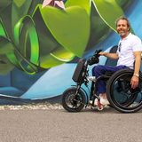 Das Klaxon-System ist bis zu 15 km/h schnell, schafft mit einer Akkuladung bis zu 50 km