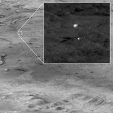 Schnappschuss von der Landung des Mars Rovers Perseverance