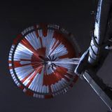 Bremsfallschirm für Mars Rover Perseverance