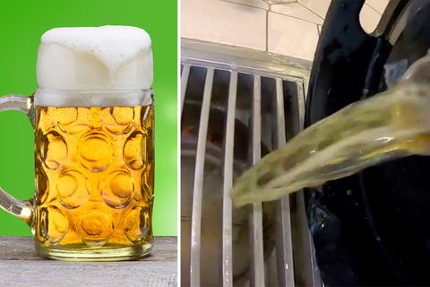 Brauereien in Corona-Not: Hektoliter in den Abfluss: Diese Bilder schmerzen jeden Bier-Liebhaber