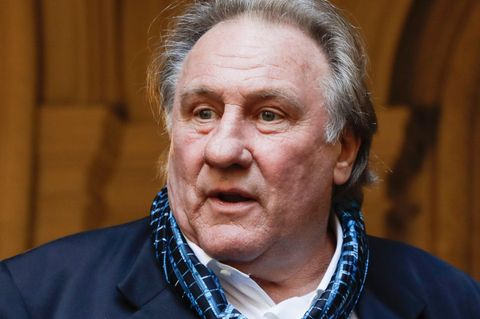 Der französische Schauspieler Gerard Depardieu