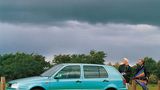 Beim VW Golf III schützten ab 1992 Frontairbags Fahrer und Beifahrer