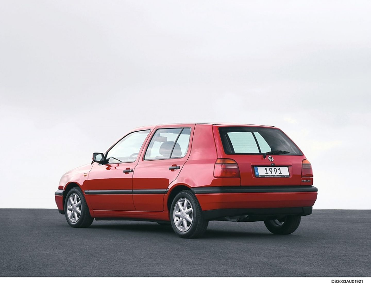 Die Formensprache des VW Golf III unterscheidet sich deutlich von der der Vorgänger