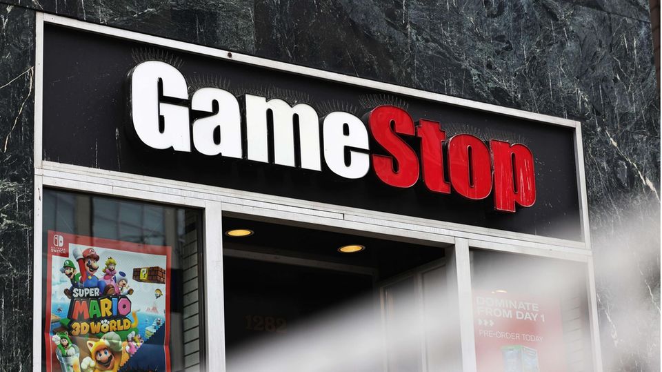 Gamestop-Aktie: Gamestop-Filiale in New York
