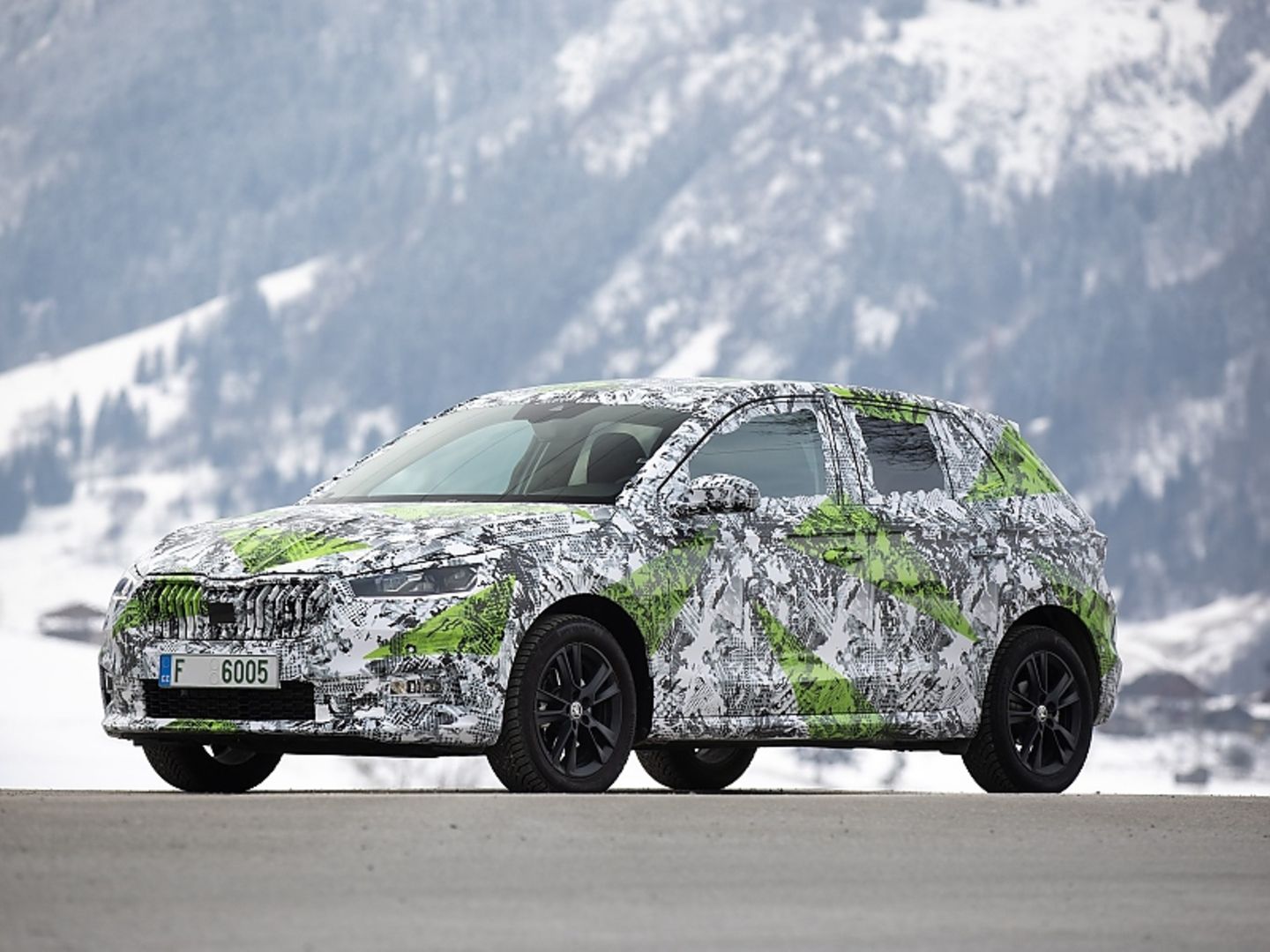 Skoda Fabia Prototyp Generation IV Jahrgang 2022