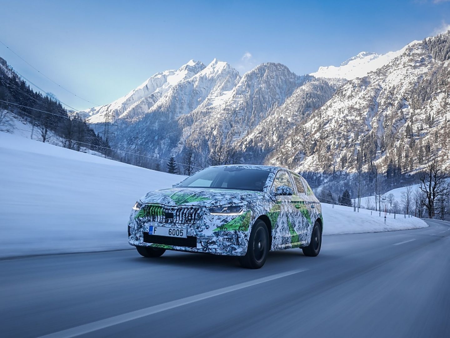 Skoda Fabia Prototyp Generation IV Jahrgang 2022