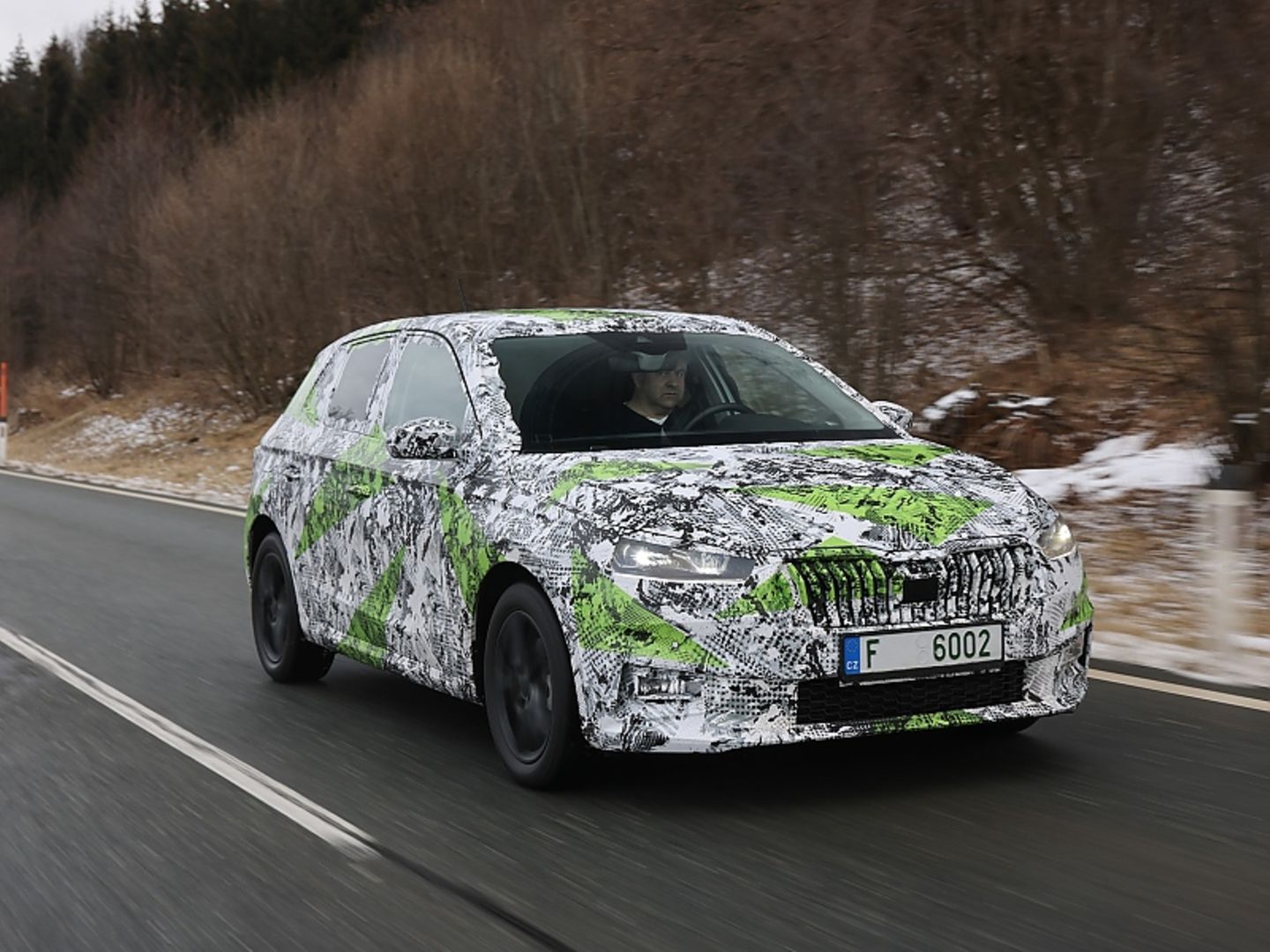 Skoda Fabia Prototyp Generation IV Jahrgang 2022