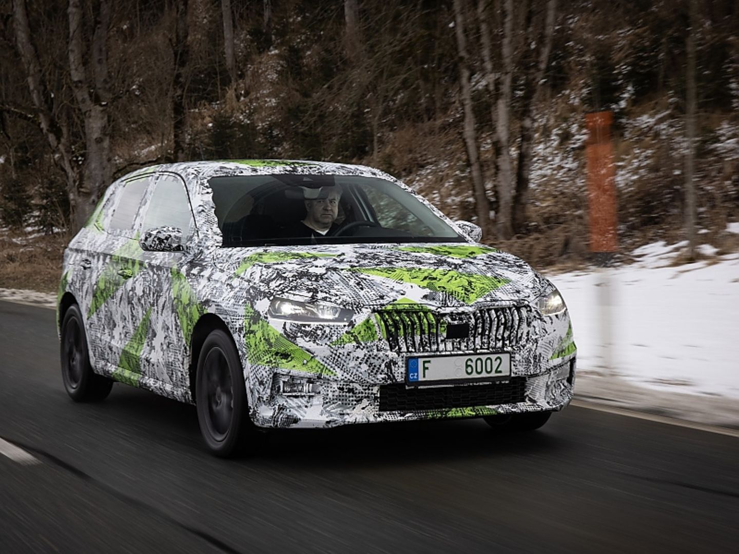 Skoda Fabia Prototyp Generation IV Jahrgang 2022
