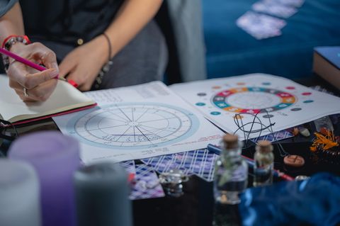 Kreise, Zahlen, Diagramme: Sein Geburtsjahr spielt bei der astrologischen Entdeckungsreise unseres Autors eine Rolle (Symbolbild) 