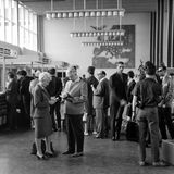 So ging es bei der Passabfertigung auf dem Flughafen Berlin-Schönefeld im Jahre 1964 zu.