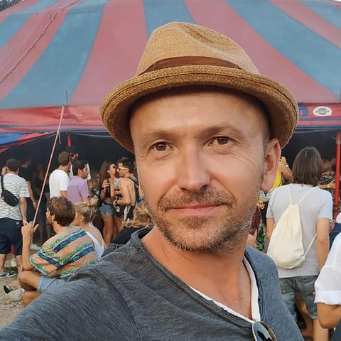 Nils Kratzer bei einem Festival