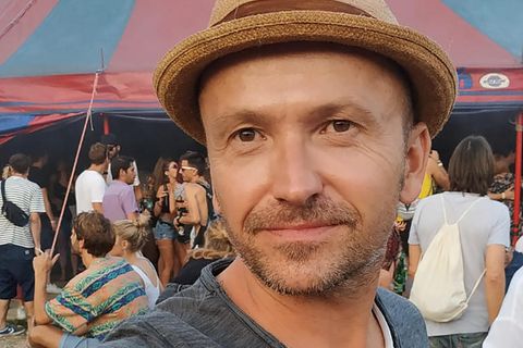 Nils Kratzer bei einem Festival