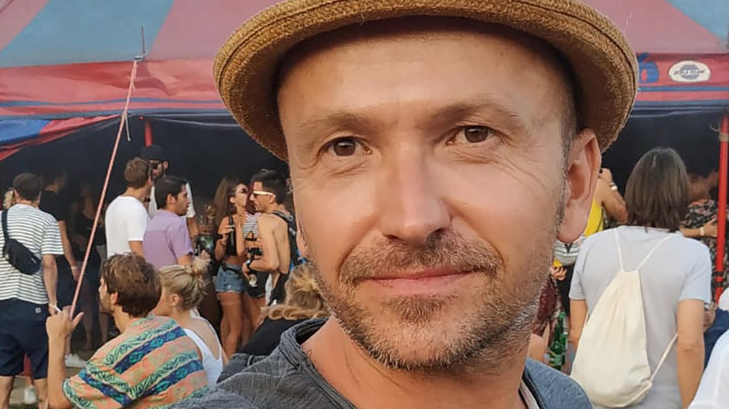 Nils Kratzer bei einem Festival