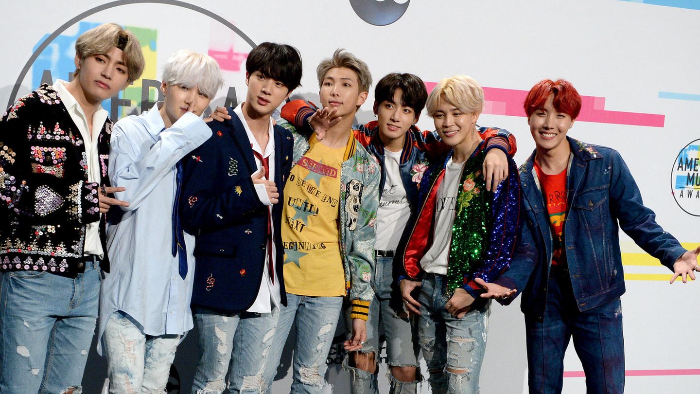 Die südkoreanische Boygroup BTS