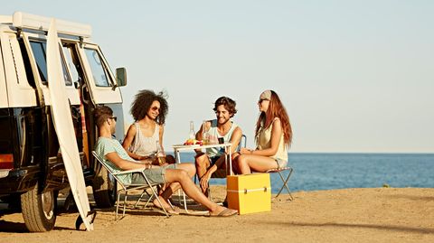 Liegt 2021 im Trend: Reisen im Wohnmobil