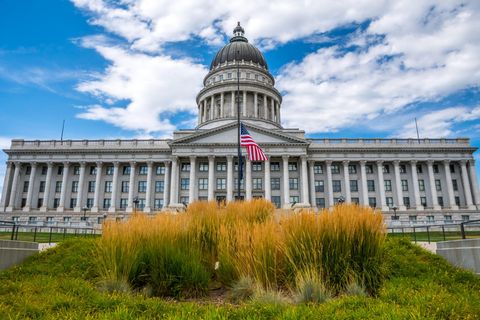 Außenansicht des Utah State Capitol