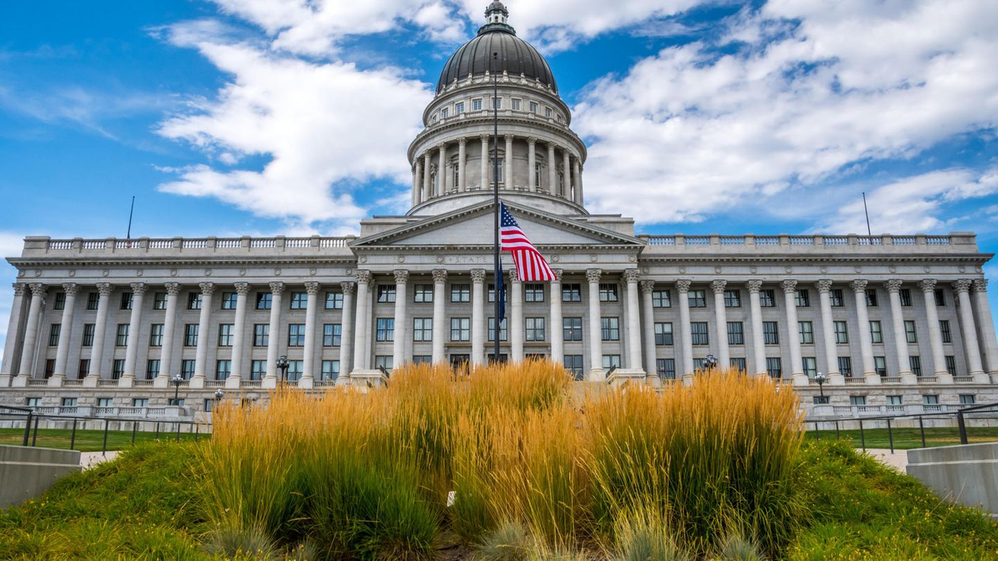 Außenansicht des Utah State Capitol