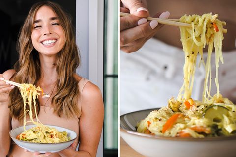 Einfach, schnell und lecker: One-Pot-Curry mit Reisnudeln zum Nachkochen