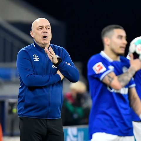 Schalke-Trainer Christian Gross