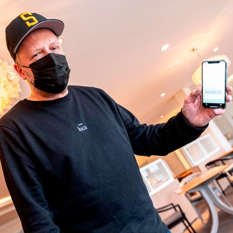 Rapper Smudo von "Fantastischen Vier" stellt seine Corona-App "Luca" vor