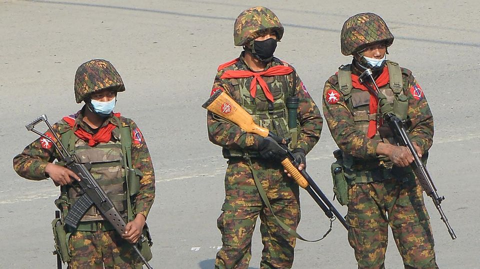 Soldaten Myanmar
