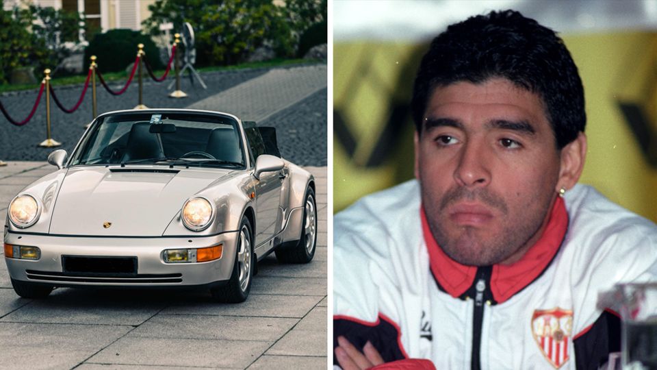 Diego Armando Maradona und sein Porsche 911